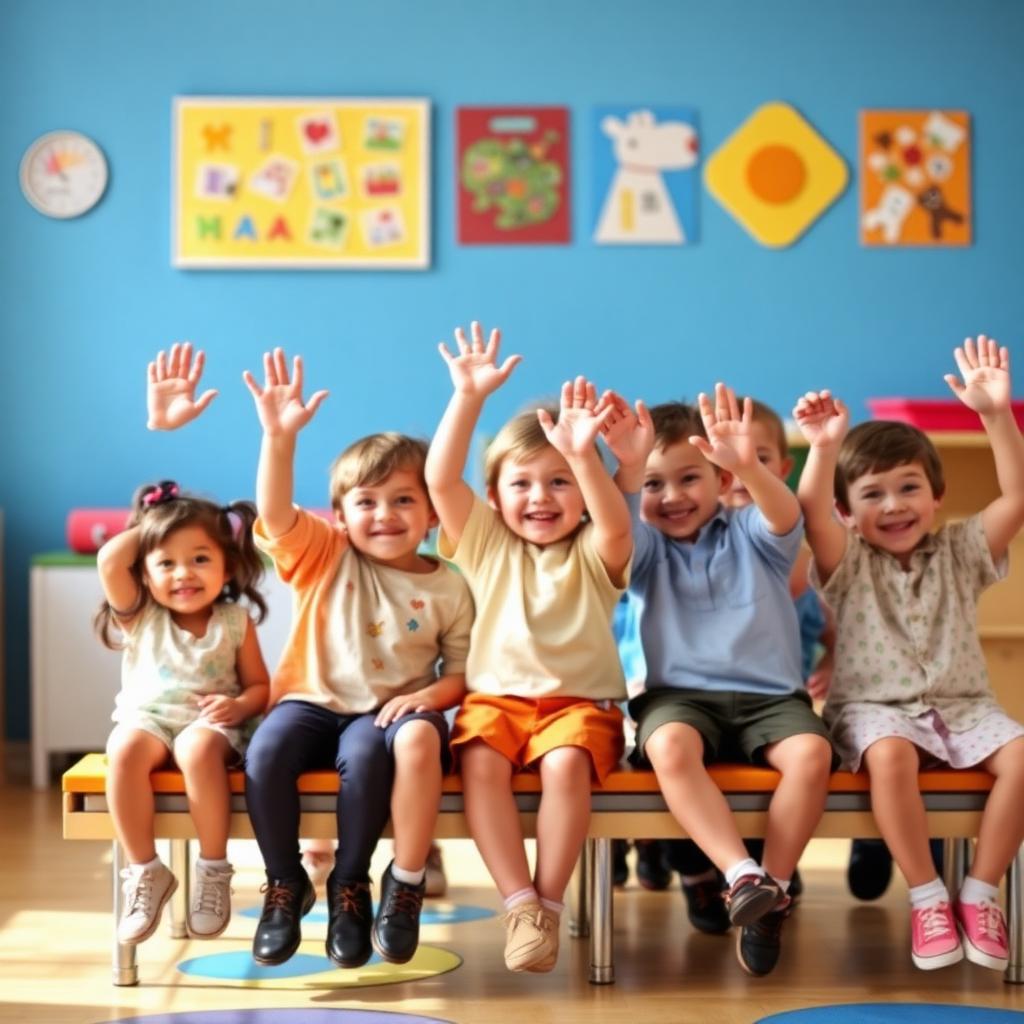 Niños en el aula